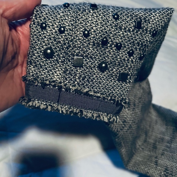 Banana Republic Women's Grey Tweed Jacket - Picture 4 of 4